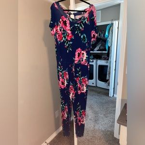 Floral jumpsuit